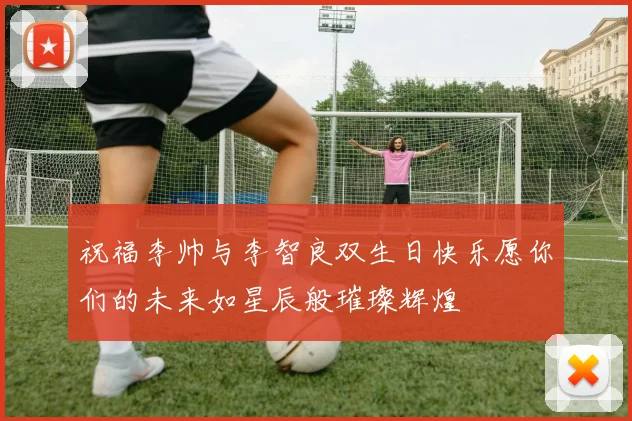 祝福李帅与李智良双生日快乐愿你们的未来如星辰般璀璨辉煌